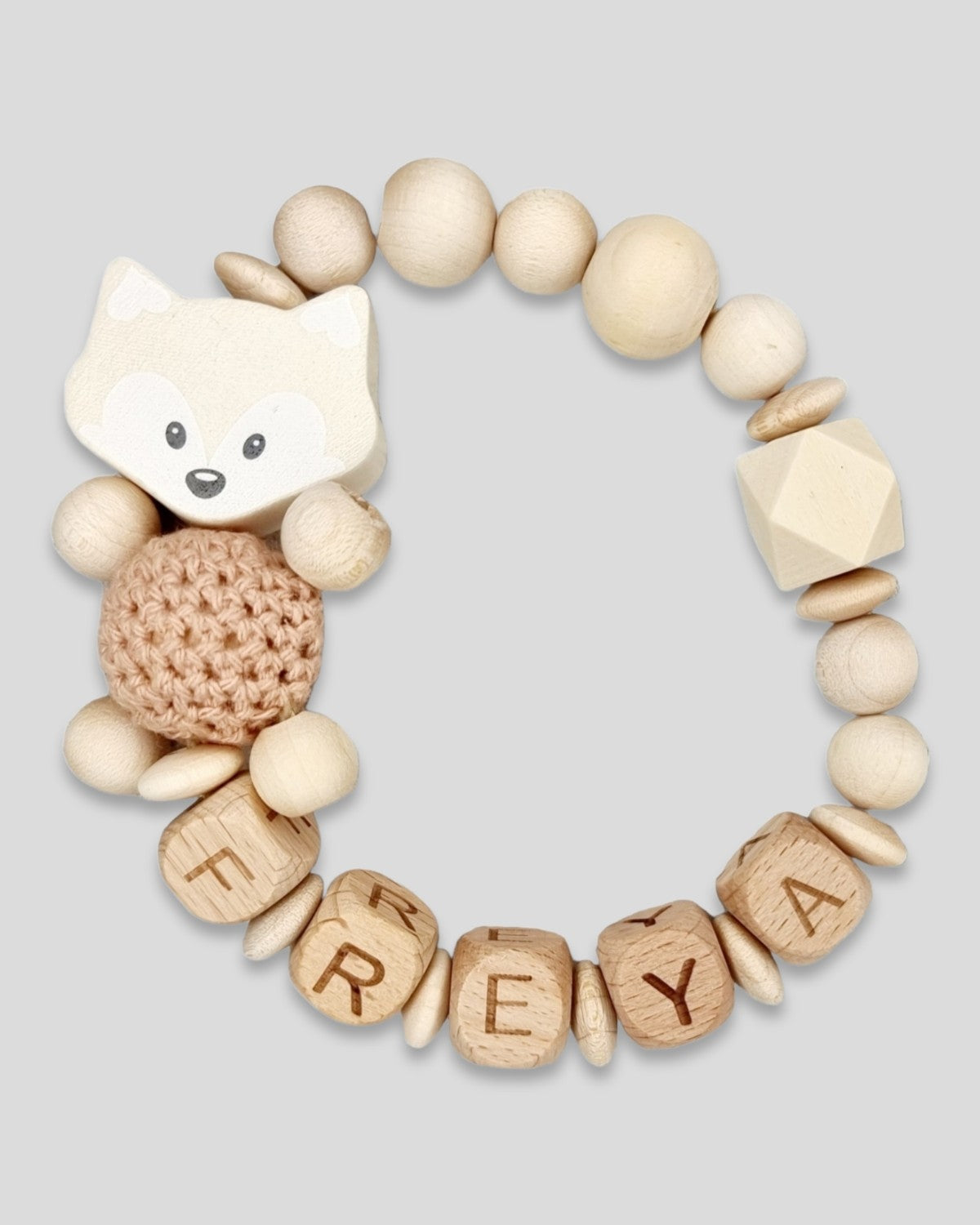 Greifring mit Namen Natur Fuchs|kreativcathi