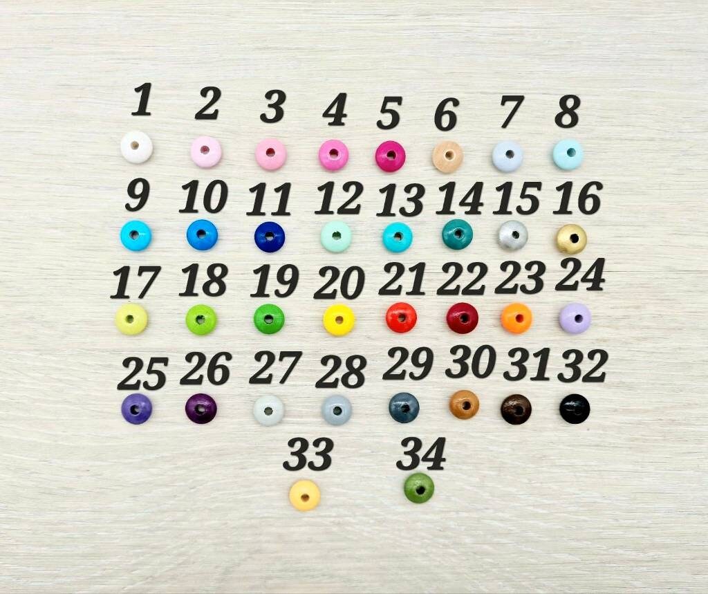 Schnullerkette nach deinem Wunsch Herz  Natur Braun Geschenk zur Geburt Junge Mädchen