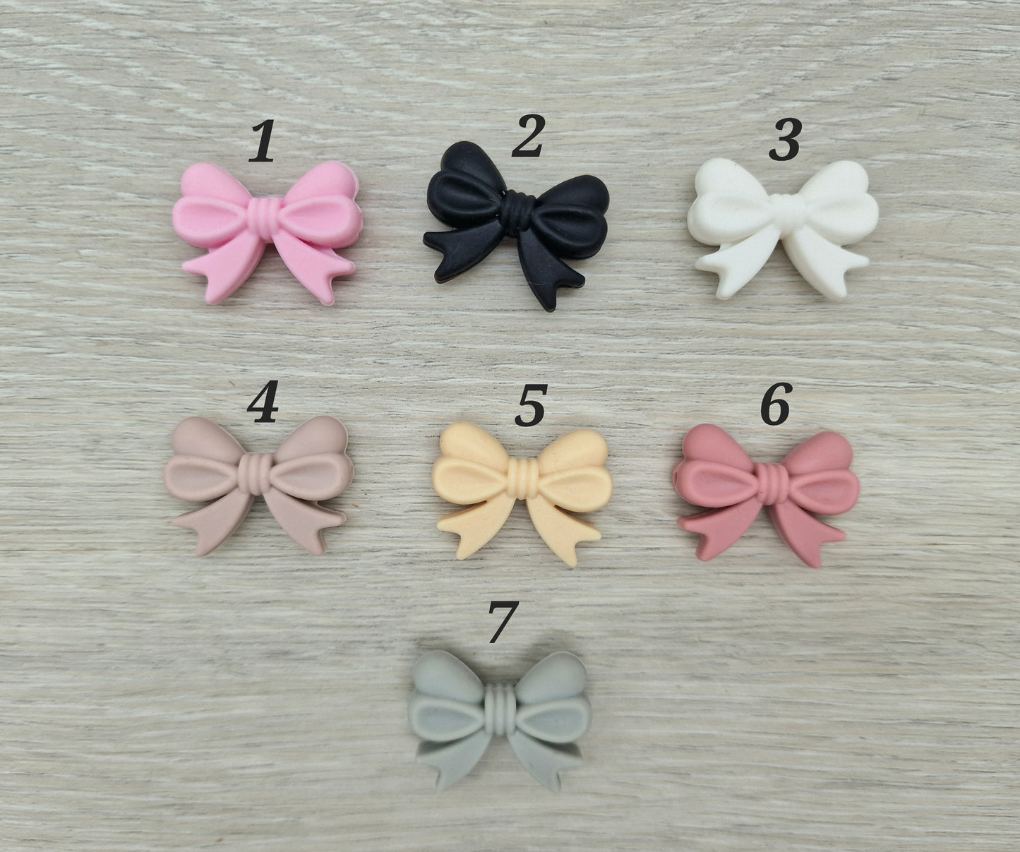 Schnullerkette mit Namen Natur Rosa Blush Holz Silikon Mädchen Geschenk zur Geburt Babyparty