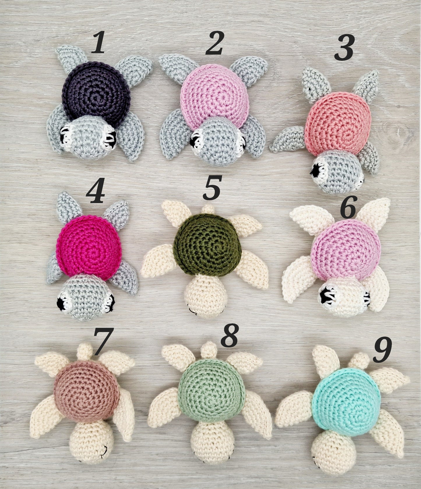 Schnullerkette mit Namen Reh | Häkeltier Reh | Schildkröte | Hase | Geschenk zur Geburt | Mädchen | Junge | individualisierbar