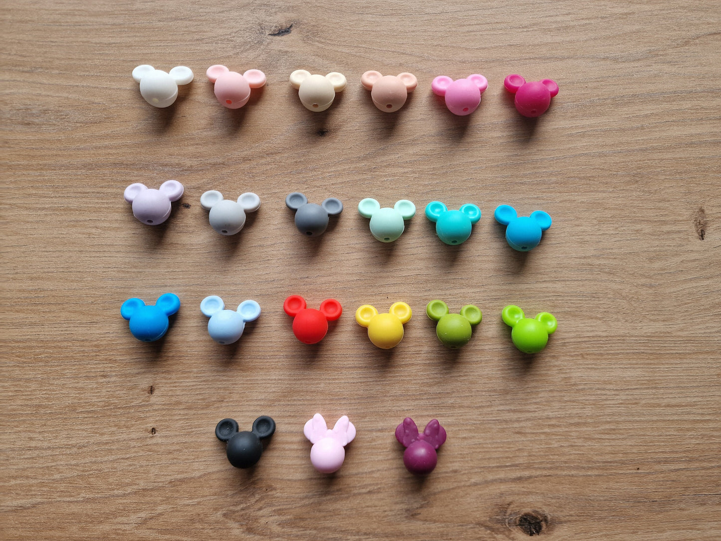 Micky Maus Schnullerkette Kinderwagenkette Greifling  Geschenk zur Geburt