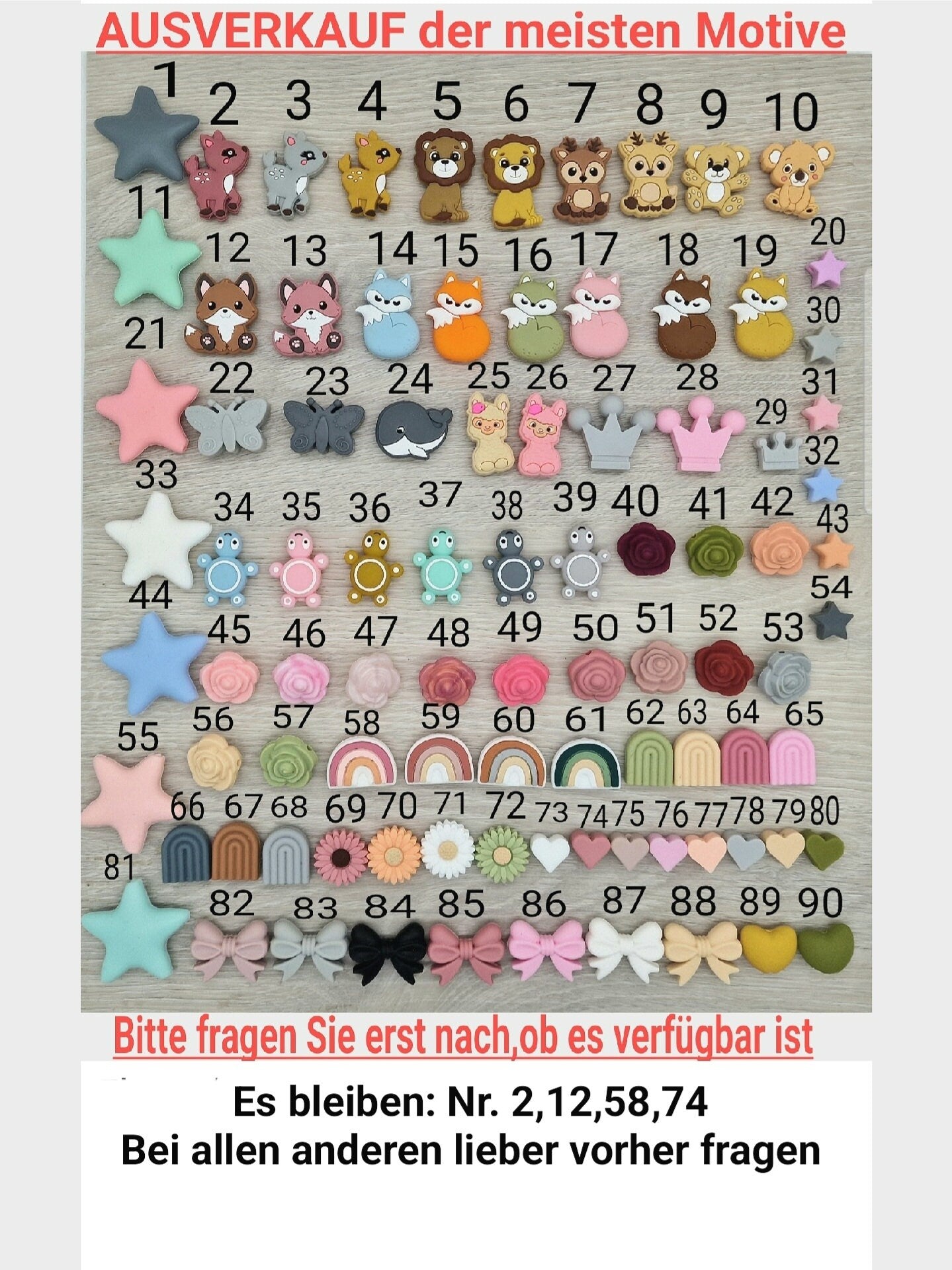 Schnullerkette mit Namen Reh Herz mit Spruch, Ein bisschen Mama, ein bisschen Papa und ganz viel Wunder, Geschenk zur Geburt